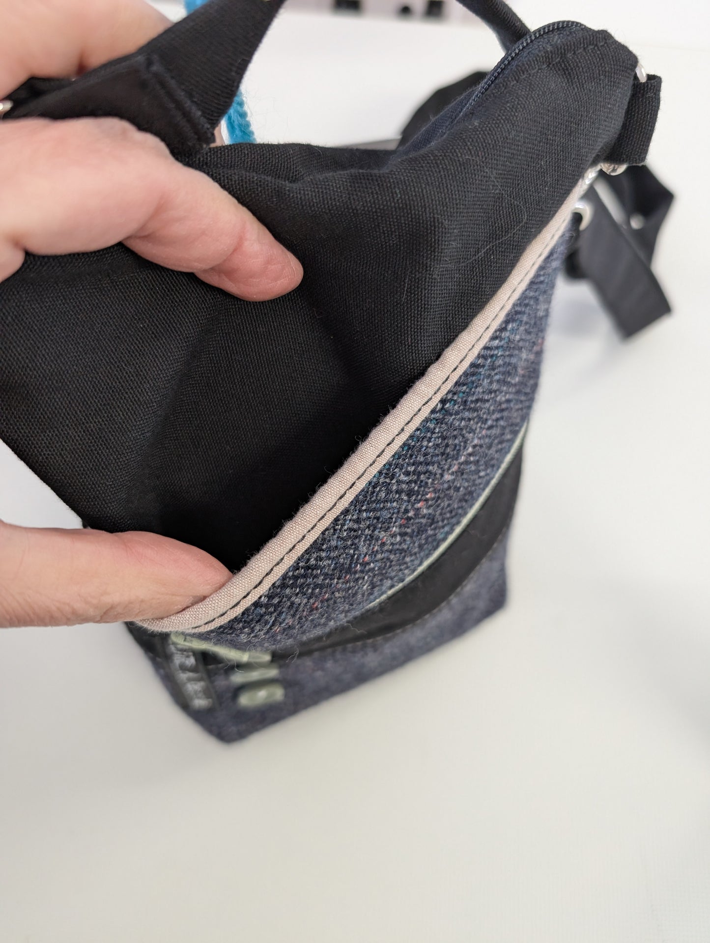 Sac compagnon veston et sauge