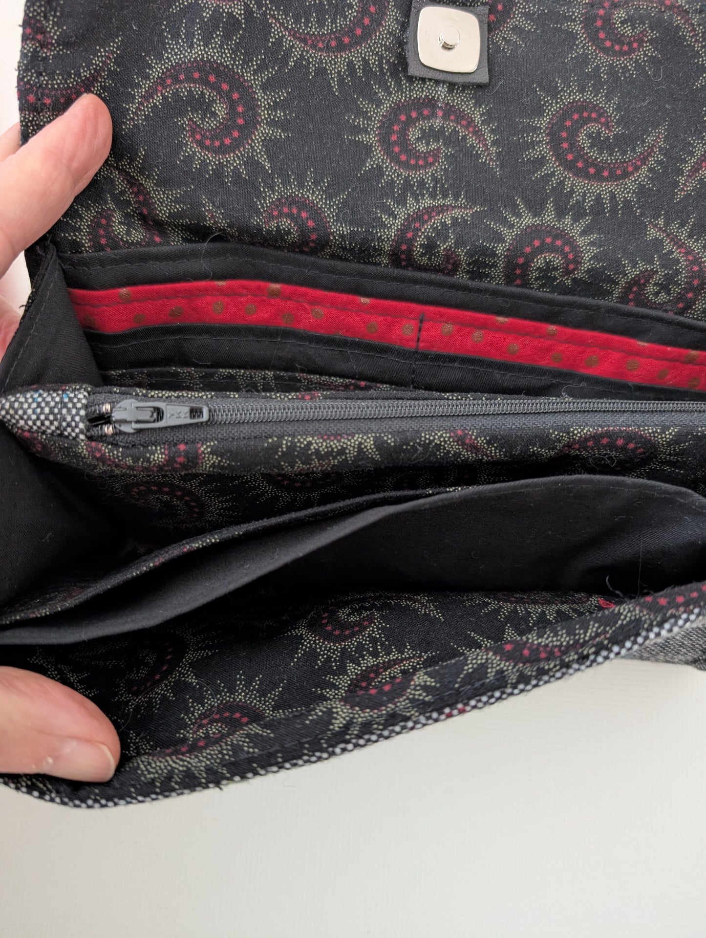 Le portefeuille à rayures!