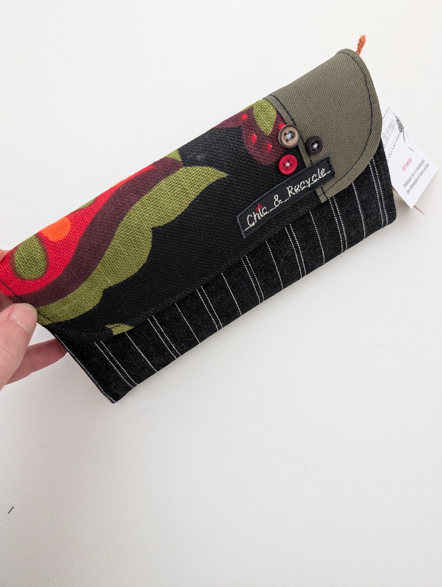 Le portefeuille à rayures!