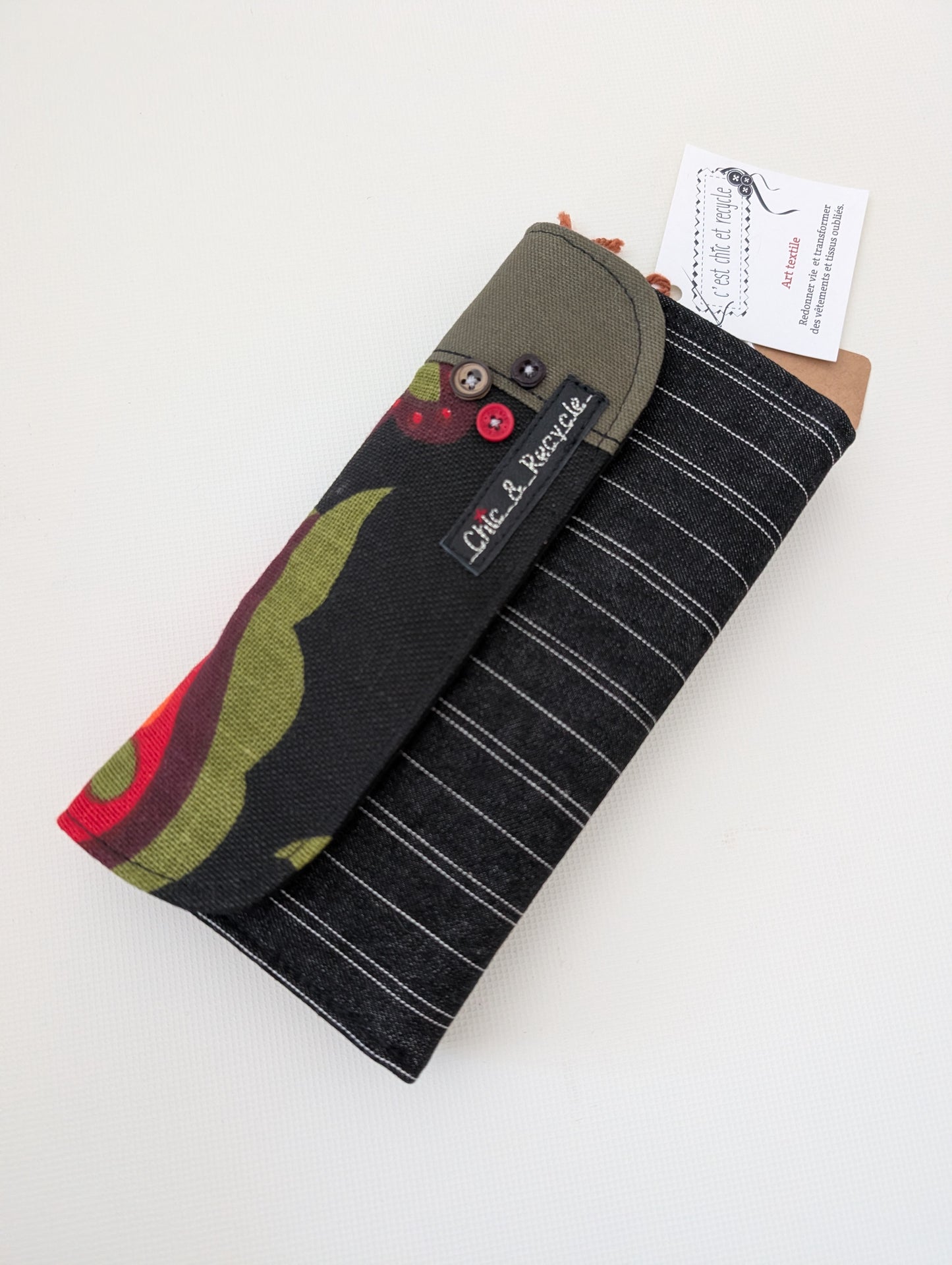 Le portefeuille à rayures!