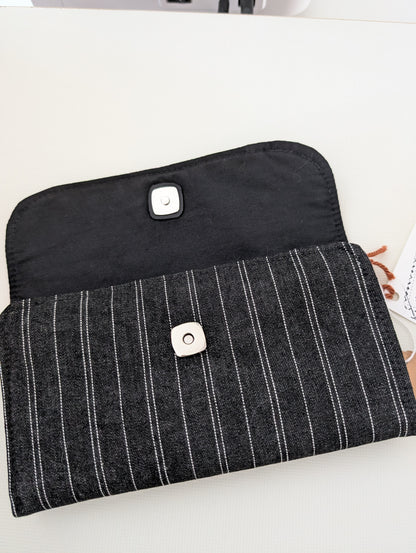 Le portefeuille à rayures!