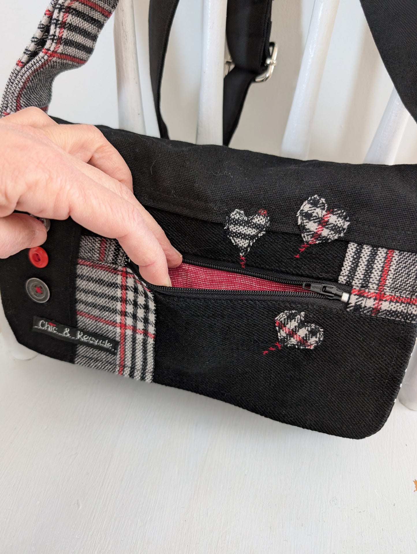 Sac Lily carreaux amoureux